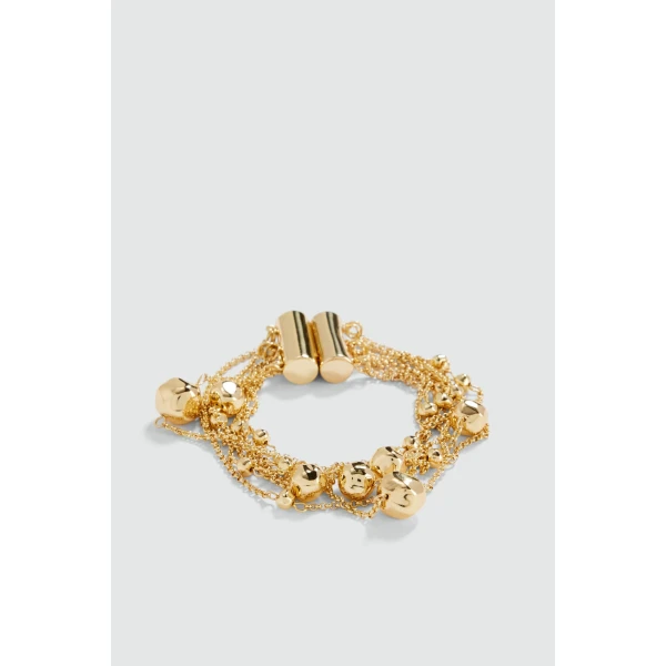 Aje Elle Gold Bracelet in Gold | Bracelets | Coveti