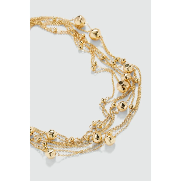 Aje Elle Gold Necklace in Gold | Necklace | Coveti