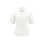 Aje Elsie Belted Shirt Ecru Wash Aje Elsie Belted Shirt in Ecru Wash | Shirts | Coveti