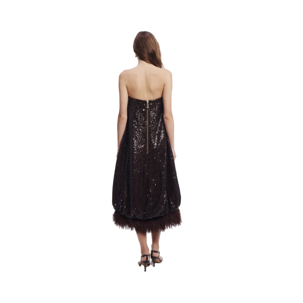 Aje Elysian Sequin Maxi Dress