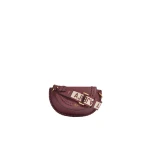 Aje Emery Small Saddle Bag in Mulberry | Shoulder & Crossbody Bags | Coveti