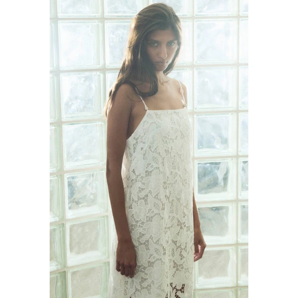 Aje Estelle Maxi Dress in White | Maxi Dresses | Coveti