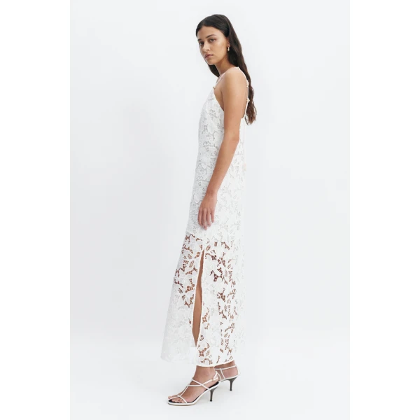 Aje Estelle Maxi Dress in White | Maxi Dresses | Coveti