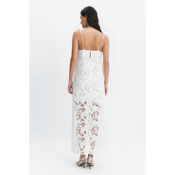 Aje Estelle Maxi Dress in White | Maxi Dresses | Coveti