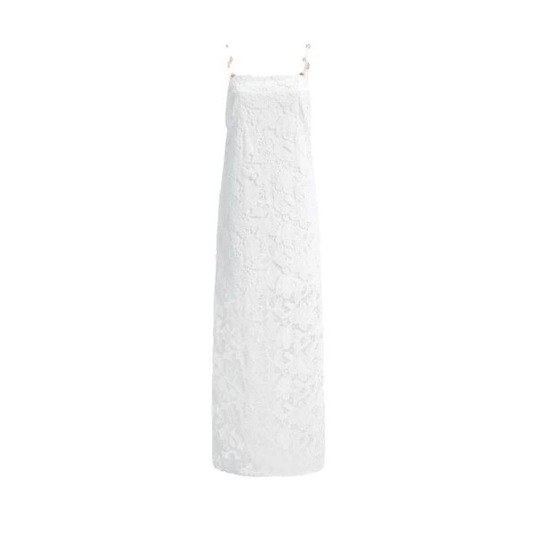 Aje Estelle Maxi Dress in White | Maxi Dresses | Coveti