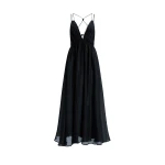 Aje Estelle Strappy Maxi Dress in Black | Maxi Dresses | Coveti