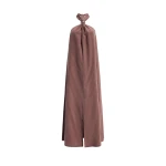 Aje Evie Halter Midi Dress in Milk Chocolate | Midi Dresses | Coveti