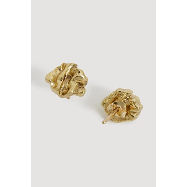 Aje Fey Micro Stud in Gold | Earrings | Coveti