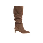 Aje Finn Slouchy Boot in Brown | Boots | Coveti