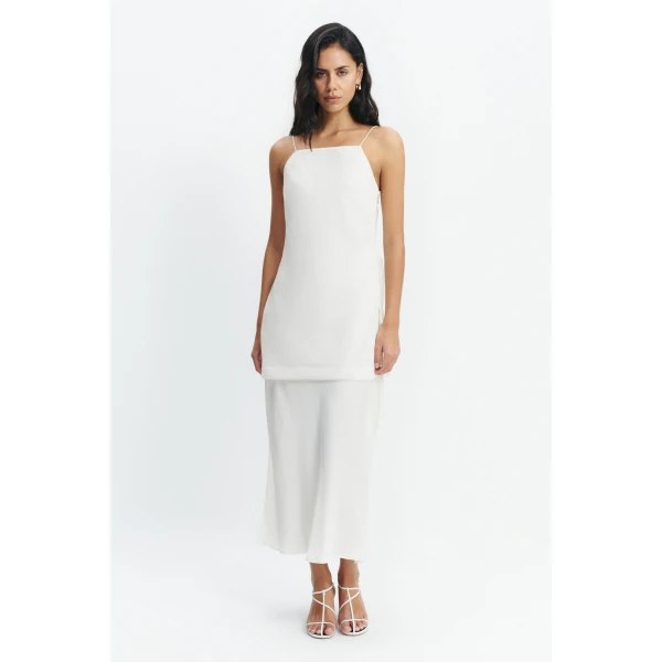 Aje Florence Maxi Dress in Ivory | Maxi Dresses | Coveti