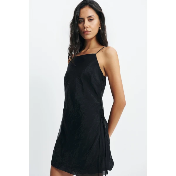 Aje Florence Mini Dress in Black | Mini Dresses | Coveti