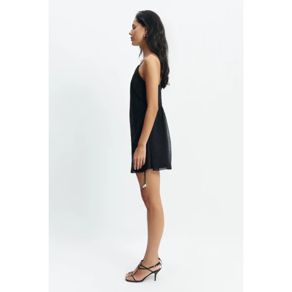 Aje Florence Mini Dress in Black | Mini Dresses | Coveti