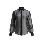 Aje Florence Tie Shirt in Black | Shirts | Coveti