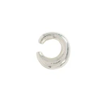 Aje Giada Thick Ear Cuff in Silver | Earrings | Coveti
