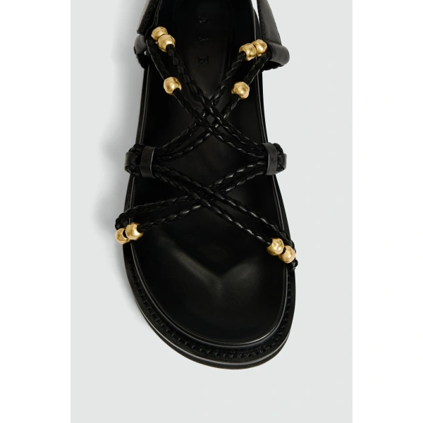 Aje Inda Chunky Sandal in Black | Sandals | Coveti