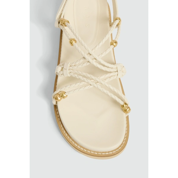 Aje Inda Chunky Sandal in Ivory | Sandals | Coveti