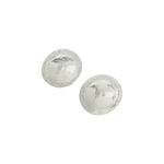 Aje Ira Disc Stud in Silver | Earrings | Coveti