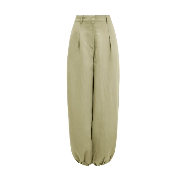 Aje Ivara Harem Pant in Pale Olive | Pants | Coveti
