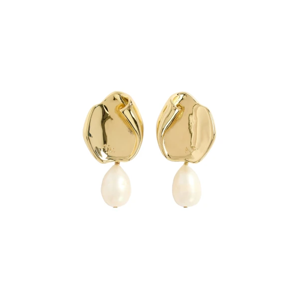 Aje Jude Pearl Stud in Gold/Pearl | Earrings | Coveti