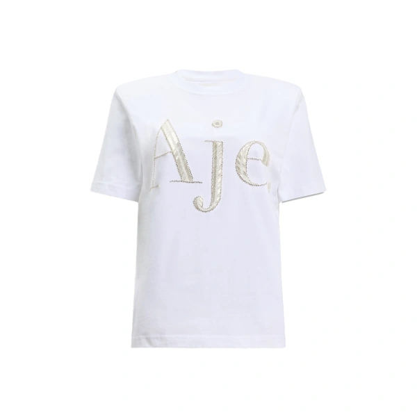 Katalin Embellished Logo Tee
