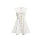 Aje Lenix Mini Dress in Ivory | Mini Dresses | Coveti