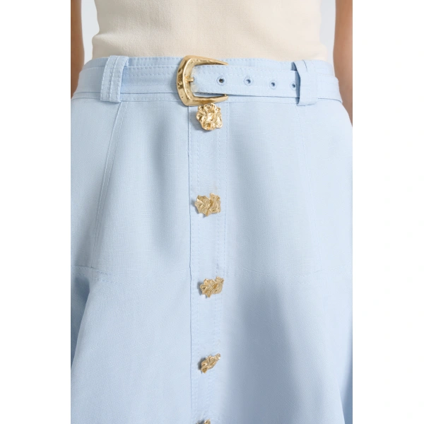 Aje Lenix Mini Skirt in Artic Blue | Skirts | Coveti