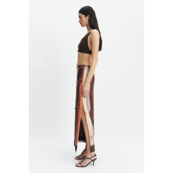 Aje Lindsey Maxi Skirt in Mineral Horizon | Skirts | Coveti