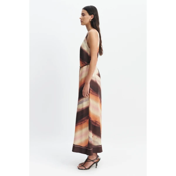 Aje Lindsey Midi Dress in Mineral Horizon | Midi Dresses | Coveti