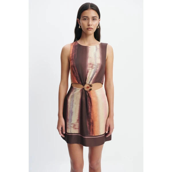 Aje Lindsey Mini Dress in Mineral Horizon | Mini Dresses | Coveti