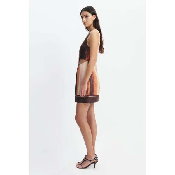 Aje Lindsey Mini Dress in Mineral Horizon | Mini Dresses | Coveti