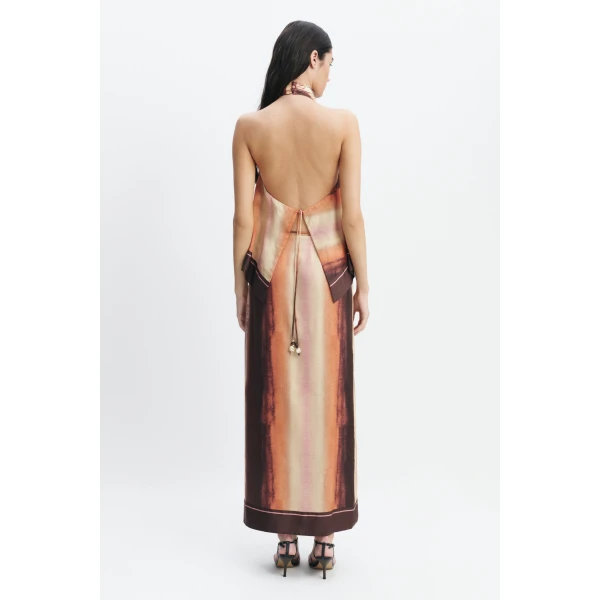 Aje Lindsey Tie Back Top in Mineral Horizon | Tops | Coveti