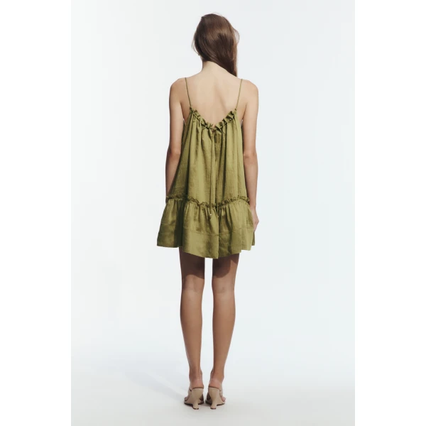 Aje Lucera Mini Dress in Avocado | Mini Dresses | Coveti