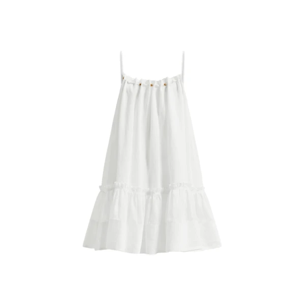 Aje Lucera Mini Dress in Ivory | Mini Dresses | Coveti