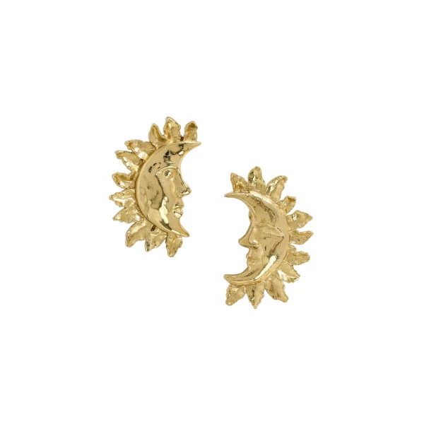 Aje Luna Earring in Gold | Earrings | Coveti