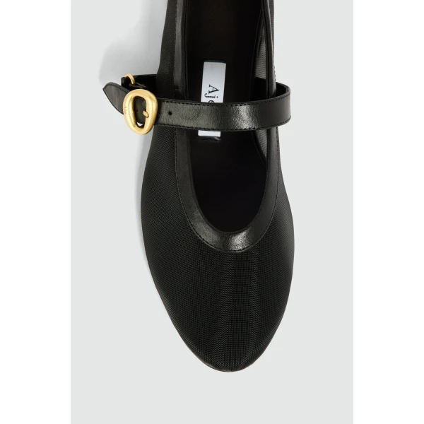 Aje Macy Ballet Flat in Black | Flats | Coveti