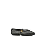 Aje Macy Ballet Flat in Black | Flats | Coveti