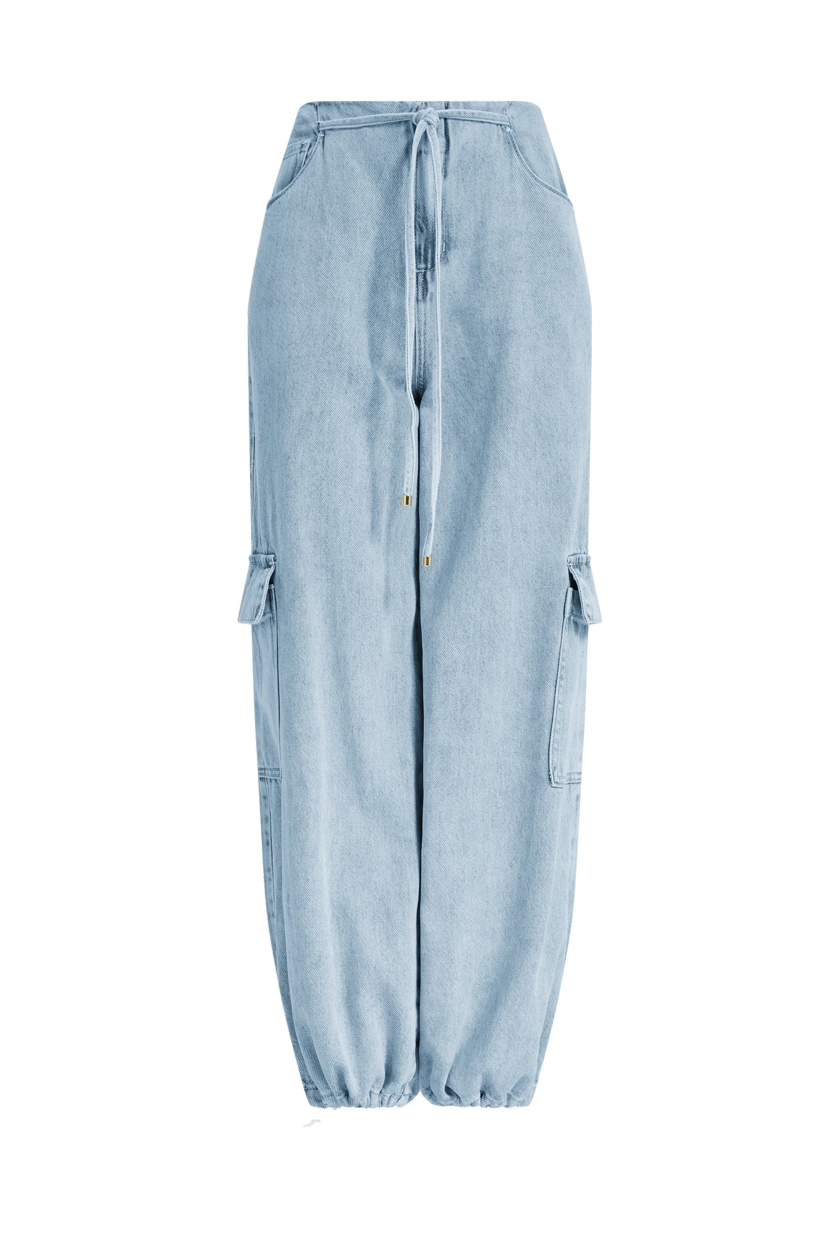 Aje Margot Denim Cargo Pant Bleach Aje Margot Denim Cargo Pant in Bleach | Pants | Coveti