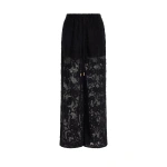Aje Maribelle Lace Pant in Black | Pants | Coveti