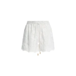 Aje Maribelle Lace Short in Ivory | Shorts | Coveti