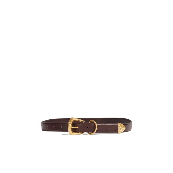 Aje Maxine Belt in Merlot | Belts | Coveti