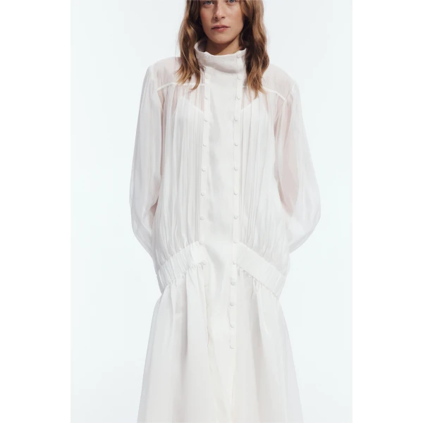 Aje Milano Maxi Dress in Ivory | Maxi Dresses | Coveti