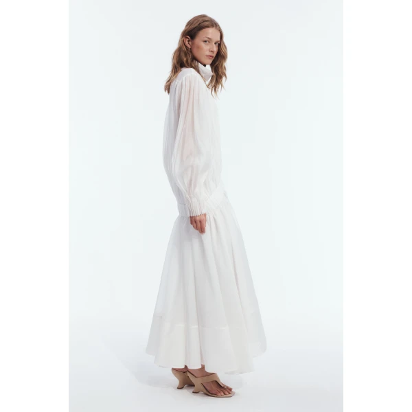 Aje Milano Maxi Dress in Ivory | Maxi Dresses | Coveti