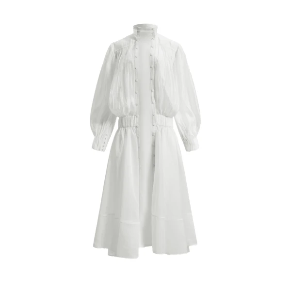 Aje Milano Maxi Dress in Ivory | Maxi Dresses | Coveti