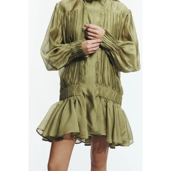 Aje Milano Mini Dress in Avocado | Mini Dresses | Coveti