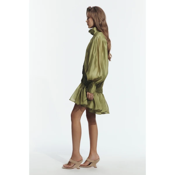Aje Milano Mini Dress in Avocado | Mini Dresses | Coveti