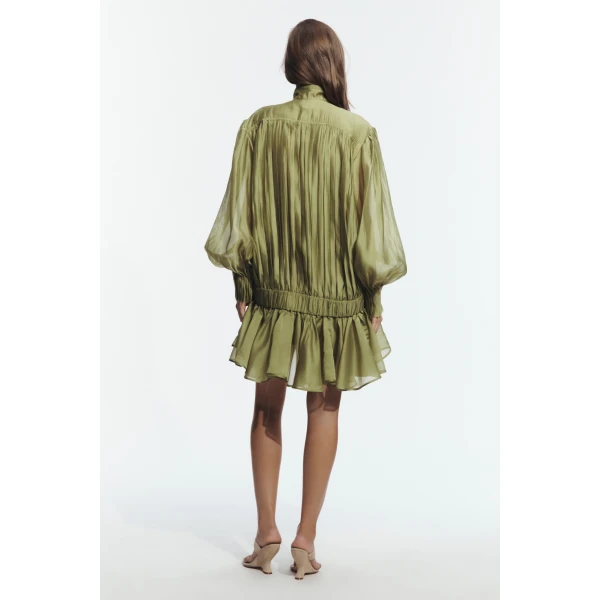 Aje Milano Mini Dress in Avocado | Mini Dresses | Coveti