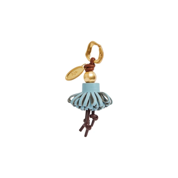 Aje Mini Belle Charm in Slate Blue-Merlot | Bag charms | Coveti