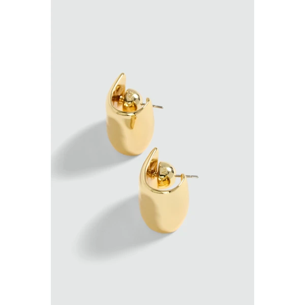 Aje Monti Stud in Gold | Earrings | Coveti