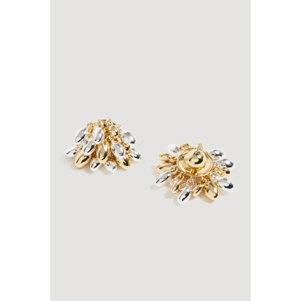 Aje Moonstruck Cluster Stud in Gold/Silver | Earrings | Coveti