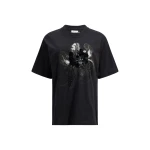 Aje Orchid Oversized Tee in Black/Black | T-shirts | Coveti